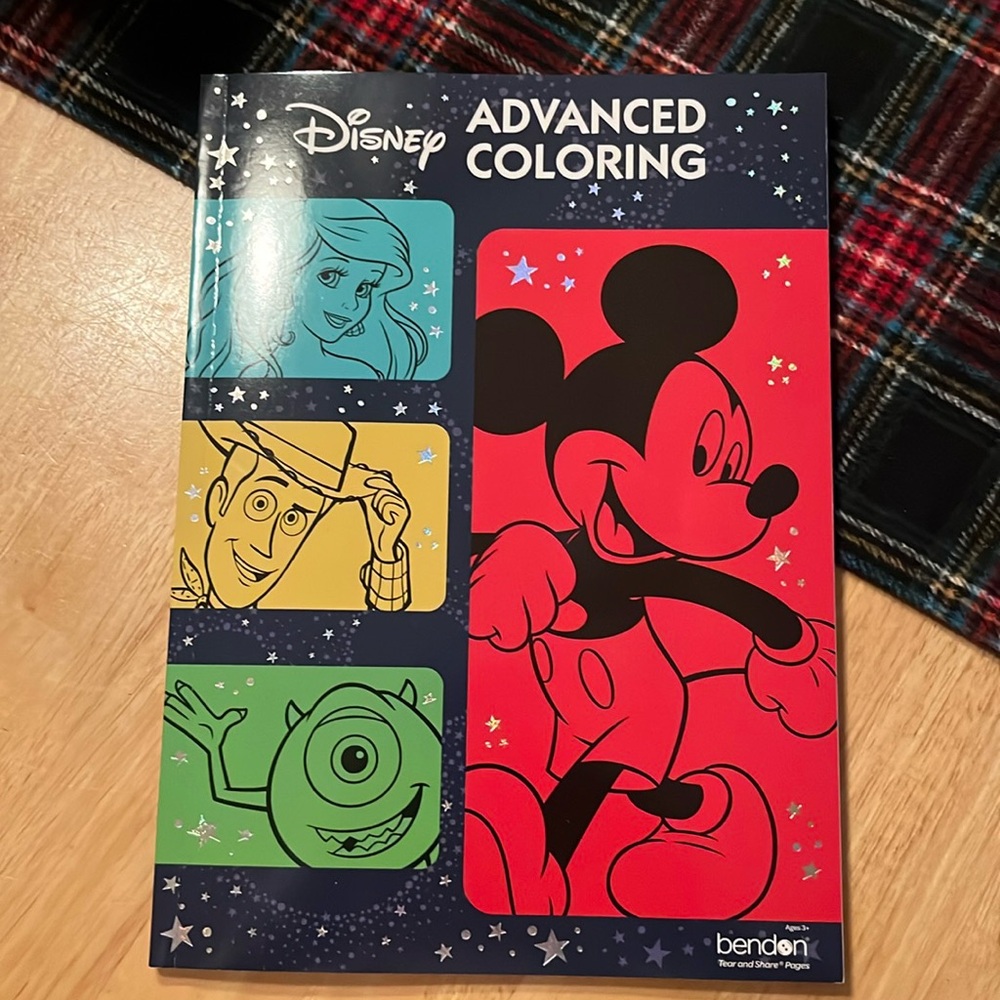 Disney Advanced Coloring Book